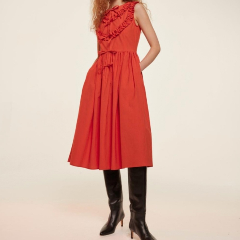 Anthropologie Naya Rea Via Midi Dress size 12 - Picture 2 of 7
